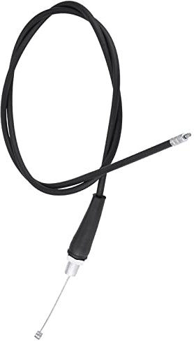 110cm Universal Motorcycle Throttle Cable, Straight Head Dirt Bike Throttle Cable Stainless Steel Throttle Cable Line for Pit Dirt Motor Trail Bike Motocross (M10)