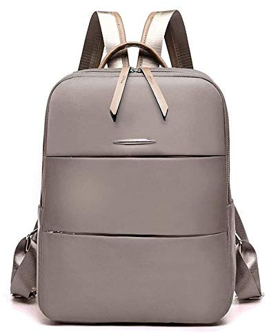 NBUCNDC Borsa Porta pc Moda, Viaggi con interfaccia for Cuffie Zaino Anti Theft, Zaino della Scuola College for Le Donne Studente, Adatto da 15.6 Pollici Laptop Portatili (Nero/Rosso/Oro).(Gold)