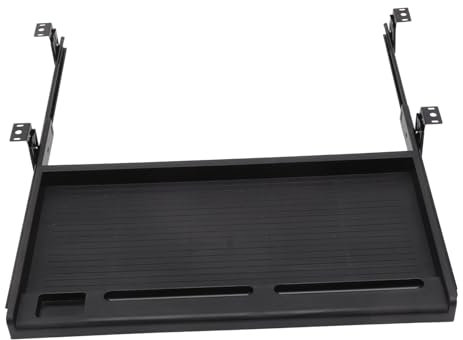 OFFSCH Cajón Deslizable Debajo del Escritorio Bandeja para Teclado Bandeja para Teclado Deslizable Debajo del Escritorio Almacenamiento