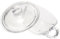 Cabilock Glass Soup Bowl with Handle Cereal Bowls with Lid Oatmeal Bowl for Breakfast Kitchen Glassware