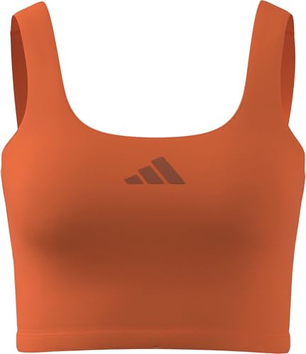 adidas Damen Optime Workout Twist Light Support Bra Tank Tanktop (1er Pack)