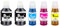 Yowell 5X 102 Tinte Kompatibel für Epson 102 Multipack für EcoTank ET-2850 ET-4850 ET-3850 ET-2856 ET-2750 ET-4856 ET-15000 ET-4750 ET-3750 ET-2756