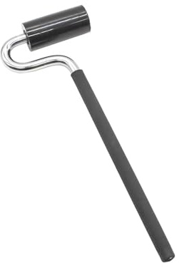 Big Horn 19600 Long Handle J-Roller with Rubber Roller, 1.5 inches