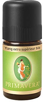 PRIMAVERA Ätherisches Öl Ylang extra supérieur bio 5 ml - Aromaöl, Duftöl, Aromatherapie - harmonisierend, entkrampfend - vegan