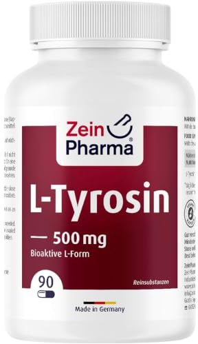 ZeinPharma L-Tyrosin 500 mg Kapseln, 120 St. Kapseln