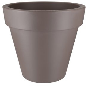 Elho Pflanzgefäß pure round, 50 cm, braun