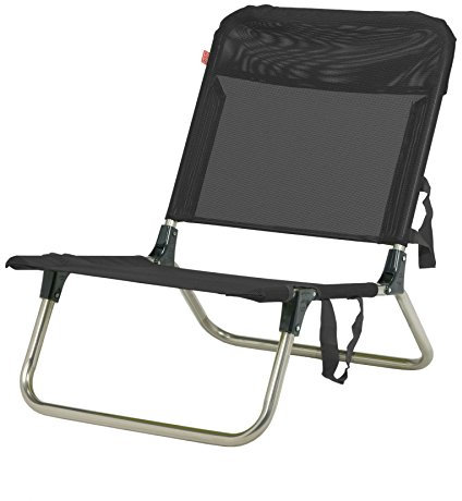 Fiam Jan Kurtz Quick schwarz Strandstuhl fiam 498504 Klappstuhl Design Sitzhilfe Aluminium mit UV Textilene fiam Design