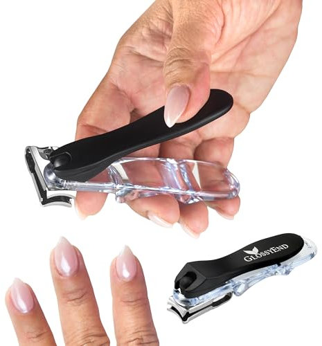 EZ Grip 360 Degree Rotary Stainless Steel Sharp Blade Fingernail Toenail Clipper, Trimmer And Cutter