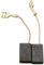 Balais de Charbon pour AEG PN3000X2 marteau - 5x10x16mm - 2.0x3.9x6.3''
