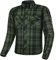 SHIMA RENEGADE MEN Motorrad Hemd - Verschleißfest Baumwolle Karierte Motorradjacke Herren mit CE Protektoren, FiberQL Aramid und Kühlungsschicht Reißverschluss (RENEGADE 2, Grün, XL)