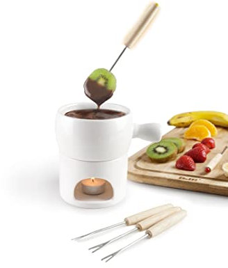 IBILI - 707150 - Fondue Set For Chocolate Or Cheese