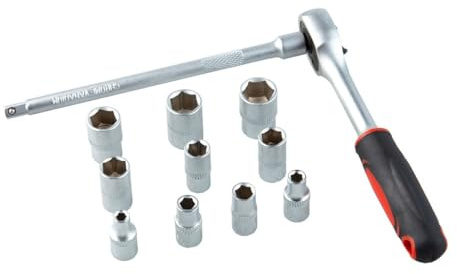 Stein 1/4 12-teiliges Steckschlüssel-Set.