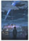 Cartoon-Poster, Anime, Ihr Name, Kimi No Na Wa, Wandkunst, Poster, Schriftrolle auf Leinwand, Gemälde, Bild, Wohnzimmer, Dekoration, Zuhause, 20 x 30 cm