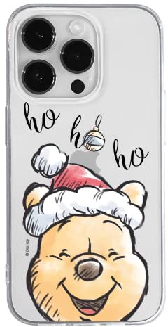 Ert Group Funda para teléfono móvil Apple iPhone 14 Pro MAX Original y con Licencia Oficial de Disney con diseño Winnie The Pooh and Friends 022, parcialmente Transparente