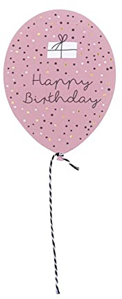 Räder Wunschballon Karte Happy Birthday