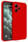 Topme Funda para Redmi 12 (4G) / Redmi 12 5G (6.79 Inches) Carcasa Caja Case Estuche, Funda Protectora de Piel de Silicona TPU - Rojo Chino