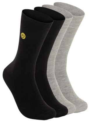 Borussia Dortmund BVB Business-Socken 2er-Set Gr. 43-46