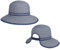 Seeberger Leontine Strohhut Sommerhut Sonnenhut Damenhut (One Size - blau)