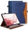 Vkooer Case for Samsung Galaxy Tab S9 11 inch 2023 (Model SM-X710/X716B/X718U) PU Leather Tablet Protective Smart Cover Stand Case Samsung Tab S9 Shell with Pencil Holder - Dark blue