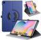 TiMOVO Coque pour Samsung Galaxy Tab S6 Lite 2024/2020/2022, Étui de Protection Rotatif à 90° avec Boucle de S Pen, Housse Auto Réveil/Sommeil pour Galaxy Tab S6 Lite 10,4, Marine Bleu