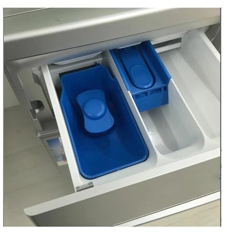 Laundry Liquid Container Box，laundry detergent for drum washing machine Drawer Handle Siphon replacement parts，Compatible For Bosch，Compatible For Siemens