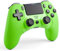 CHEREEKI Controller per PS-4 Wireless Gamepad mit Doppia Vibrazione, Sensori di Movimento, Turbo, Touchpad, Presa per Cuffie Stereo, 600 mAh, Verde