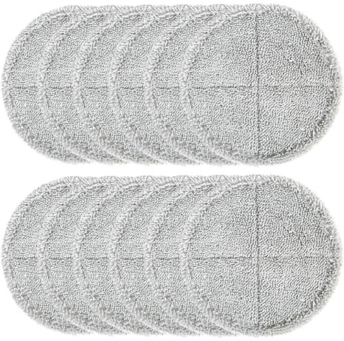 Wischmop Ersatzpads (12 pcs) kompatibel mit Dyson Wischaufsatz V7, V8, V10, V11 & V15, 16 cm