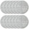 Wischmop Ersatzpads (12 pcs) kompatibel mit Dyson Wischaufsatz V7, V8, V10, V11 & V15, 16 cm