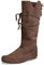 EJIMUQO Regali Natale Donna Stivaletti Donna Con Tacco Beige Stivali Donna Con Tacco E Plateau Stivali Alti Sopra Il Ginocchio Stivali Stringati Donna Tacco Stivaletti Donna 42.5