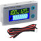 Entgoinggo Digital Battery Voltmeter Tester Monitor with Temperature Sensor for Lithium Lead-Acid Batteries 12V-100V for Car E-Bike RV Boat(36V)