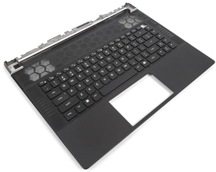 Dell Alienware X16 Palmrest & US ENGLISH RGB per-key Backlit Keyboard - 0GN5NN + 0WH5Y9 (4RTTV) (Renewed)