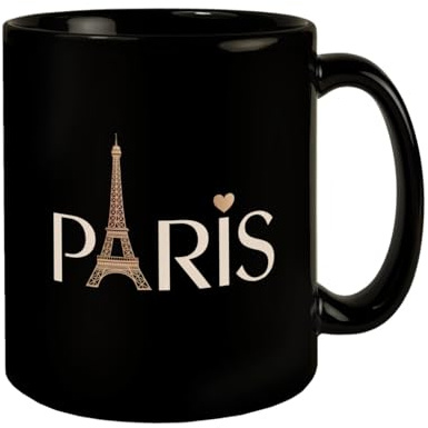 Paris Eiffelturm Tasse als Souvenir und Andenken Reisebecher mit schönem Paris-Look