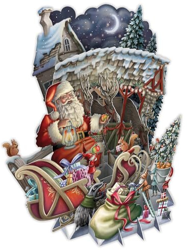 Paper D'Art – Nordpol – 3D-Weihnachtskarte