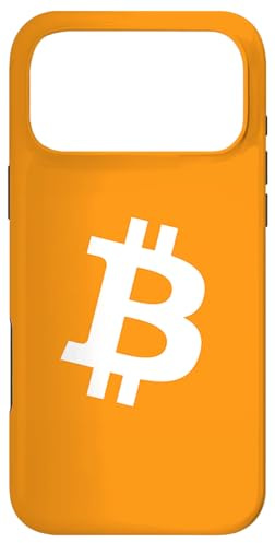 Hülle für iPhone 17 Pro Max Bitcoin Fall Kryptowährung Bitcoin Logo Dezentrales Geld