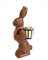 Krönner Nostalgie Osterhase aus feinster Edel-Vollmilchschokolade (37 cm / 580 g) – Hochqualitativer Schoko Osterhase für frohe Ostern – Osterhasen aus Schokolade