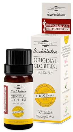Murnauers Bachblüten Original Globulini | 10 g |Alltag in Balance | Hergestellt mit Original Bachblüten nach Edward Bach aus England