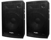 Paquete de 1815 PA Subwoofer 2400W bi-amplificado