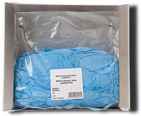 Einweghandschuh-Spender-Wandhalter, Handschuh-Dispenser, Handschuhspender aus Edelstahl, Spenderhalter