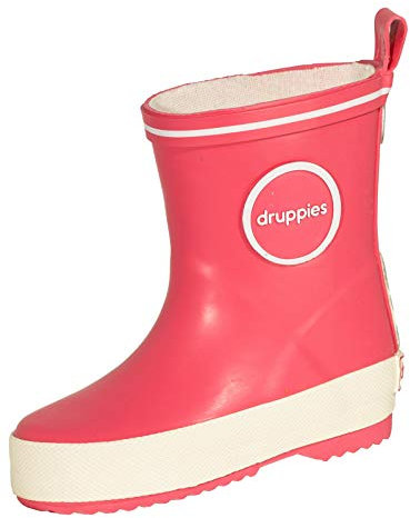 Druppies Jungen Unisex Kinder Regenstiefel Gummistiefel, Pink (Light Rose 045), 27 EU