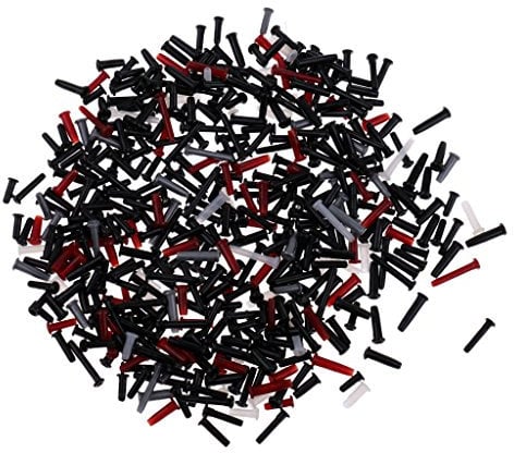 Schutzschläuche Ösen Badminton Schläger Ösen, Badminton Grommets Set