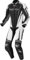 Berik Race-X 1-Teiler Motorrad Lederkombi, schwarz/weiß/grau, 58