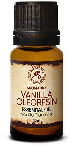 Ätherisches Öl Vanille 10ml - Vanilla Planifolia - Vanille Oleoresin Öl - Ätherische Öle für Romantik - Glatte Haut & Haare - Aromatherapie - Duftlampe - Diffuser
