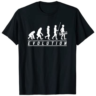 Evolution Synthesizer Lustiger DJ T-Shirt