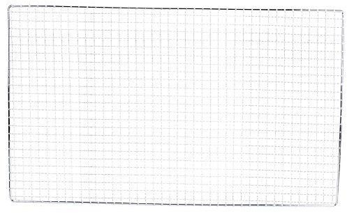 Griglia per barbecue, 50x30 cm/19,7x11,8 pollici Griglia per barbecue Griglia per esterni Griglie in acciaio inossidabile Tappetino in rete per cottura da picnic