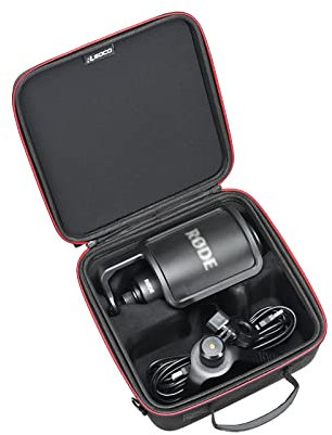 RLSOCO Tasche für RØDE NT-USB+ Professionelles USB-Mikrofon - Koffer Hülle für RØDE NT-USB vielseitiges USB-Kondensatormikrofon