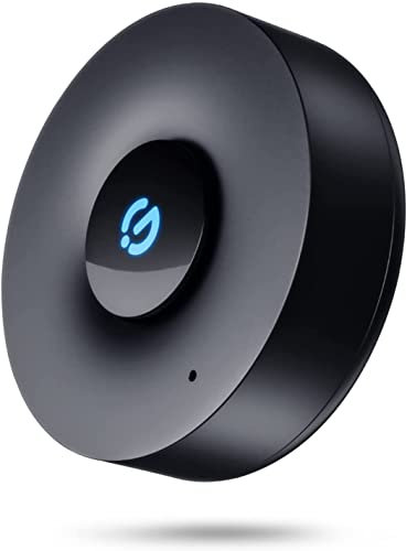 Govee Music Sync Box, Bluetooth-Gruppensteuerung für 7 Geräte, 22 dynamische Musikmodi, batteriebetrieben, über USB aufgeladen, unterstützt Smart Farblicht-Produkte