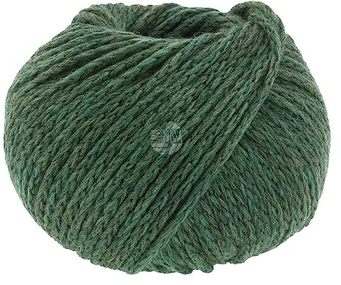 LANA GROSSA Cool Merino Big | Voluminöses Kettengarn aus klassischer Merinowolle | Handstrickgarn aus 90% Schurwolle & 10% Polyamid | 50g Wolle zum Stricken & Häkeln | 90m Garn FB 205