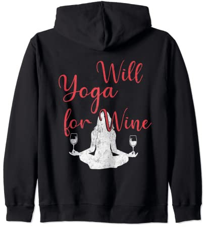 Will Yoga For Vine Meditation Funny Yoga Kapuzenjacke
