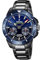 Montre FESTINA pour Homme F20647/1 Connected Boîtier en Acier Inoxydable Bleu Bracelet en Acier Inoxydable Noir