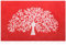 AOAOPQ Havy Duty Door Mat Large Red doormat 60 cm x 90 cm Indoor door mat Outdoor welcome Mat for Living Room Balcony Back Door Garage High Traffic Areas Entryway